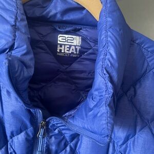 32 Degrees Royal Blue Puffer Jacket